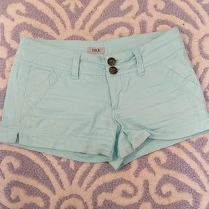 Mint BKE shorts